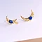 Blue Gemstones Earrings
